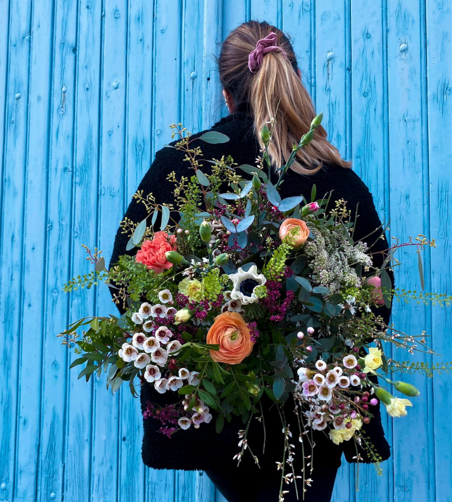 bouquet sans-valentin kraft fleurs et jouets