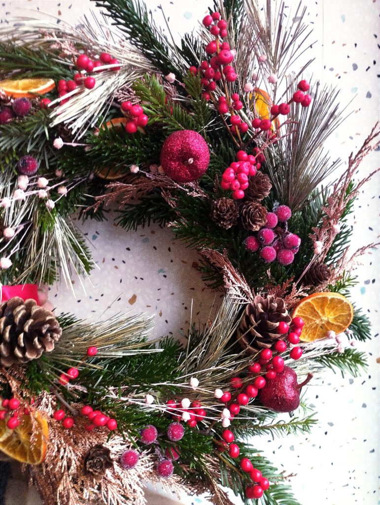 Les plus belles couronnes de Noël pour la porte