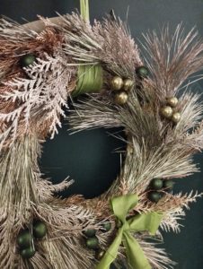 Les plus belles couronnes de Noël pour la porte